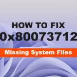 Windows error 0x80073712-img