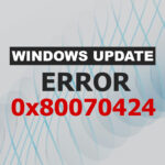 Windows update error 0x80070002