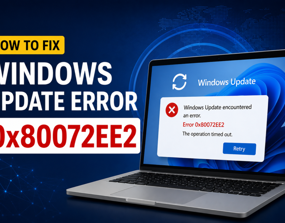 update error 0x80072EE2